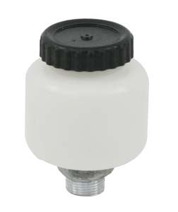 Reservoir with metal thread on bottle f/ bus & buggy