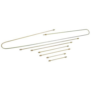 VW Metal Brake Line Kit, TYPE 1, Thru 66