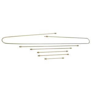 VW Metal Brake Line Kit, TYPE 1, 67-68