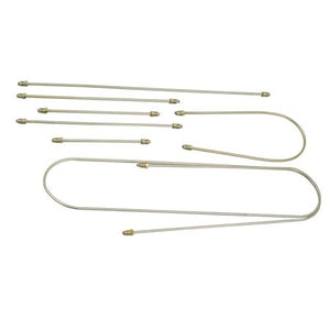 VW Metal Brake Line Kit, TYPE 1, 69-77
