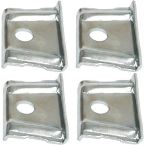 Fuel Gas Tank Retainer Brackets, Set Of 4, VW Bug Ghia Fastback Thing