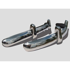 BUMPER BARS STAINLESS STEEL EU STYLE W/OVERRIDERS