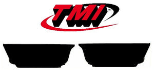TMI Vw Beetle Rear kick panels 55-65  smooth black PAIR