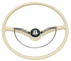 Stock VW Design Replacement Ivory Steering Wheel Kit T-1, GHIA, Type-3