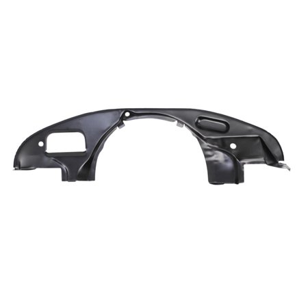 VW Front Engine Tin, Black, Doghouse Style