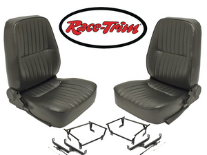 Race-Trim low Back Seats L & R