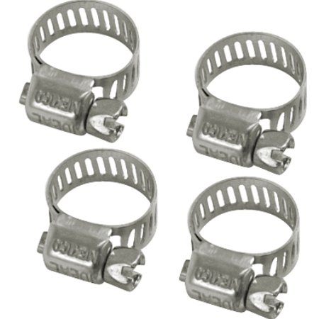 HOSE CLAMP 1/4inch HOSE, PACK OF (4)